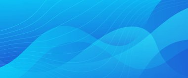 Şekil elementleri olan mavi vektör eğimli soyut afiş. Arkaplan sunumu, arkaplan, duvar kağıdı, afiş, broşür, web düzeni ve kapak için