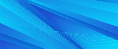 Mavi, modern ve basit, şekilli, soyut bir sanat vektörü. Arkaplan sunumu, arkaplan, duvar kağıdı, afiş, broşür, web düzeni ve kapak için