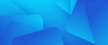 Mavi asgari geometrik şekil soyut afiş. İş afişi, resmi arkaplan, prestijli kupon, lüks davet, duvar kağıdı ve arka plan için