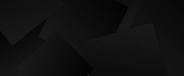 Siyah, modern ve basit, şekilli, soyut bir sanat vektörü. Arkaplan sunumu, arkaplan, duvar kağıdı, afiş, broşür, web düzeni ve kapak için