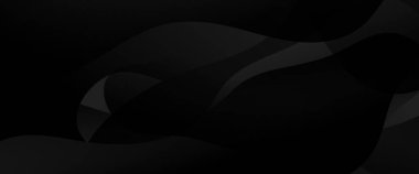 Siyah vektör minimalist modern soyut afiş ve şekiller. Web sitesi, afişler, broşürler, posterler, el ilanları, kart ve kapak için