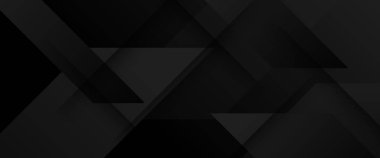 Siyah asgari geometrik şekil soyut afiş. İş afişi, resmi arkaplan, prestijli kupon, lüks davet, duvar kağıdı ve arka plan için