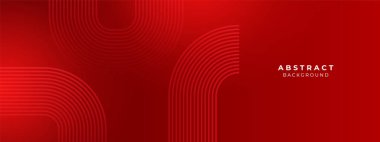 Soyut kırmızı dijital daire. Su koyu arkaplanda dalgalanıyor. Fütürist yüksek teknoloji kavramı. Vektör illüstrasyonu