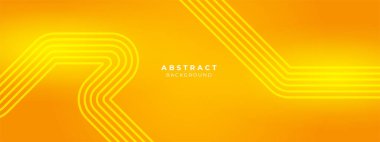 Çizgili modern sarı soyut sunum arkaplanı