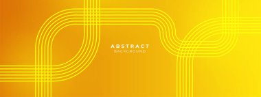Çizgili modern sarı soyut sunum arkaplanı