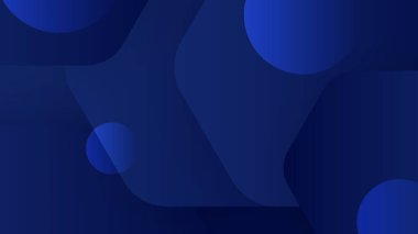 Şekilli mavi arkaplan soyut sanat vektörü. Poster, el ilanı, afiş, duvar kağıdı, kartvizit, rapor için mavi sunum arka plan tasarımı