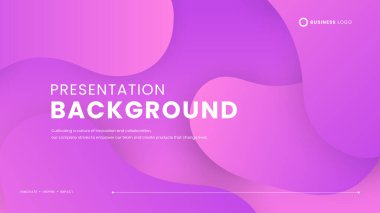 Mor menekşe vektör soyut yaratıcı arkaplan minimal ve basit moda tarzında. Pankart, kalıp, duvar kağıdı, şablon, kartvizit için dinamik şekillere sahip basit bir sunum arkaplanı