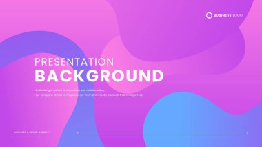 Mavi ve mor menekşe vektör dalgalı ve sıvı basit arka plan modern tasarım. Pankart, kalıp, duvar kağıdı, şablon, kartvizit için dinamik şekillere sahip basit bir sunum arkaplanı