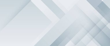 Basit geometrik şekilli beyaz vektör soyut afişi. Kapak tasarımı, kitap tasarımı, poster, CD kapağı, broşür, web sitesi arka planı veya reklam için