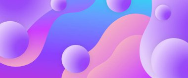 Mor mor, pembe, modern ve basit, soyut, şekilli bir sanat vektörü. Arkaplan sunumu, arkaplan, duvar kağıdı, afiş, broşür, web düzeni ve kapak için