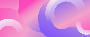 Mor menekşe ve şekilli pembe soyut pankart. İş afişi, resmi arkaplan, prestijli kupon, lüks davet, duvar kağıdı ve arka plan için