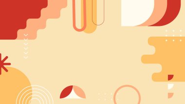 Modern Şekilli Soyut Geometrik Arkaplan. Tasarım Projeleri ve Yaratıcı Sunumlar için İdeal