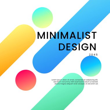 Renkli Gradyan Geometrik Şekiller Arkaplanı. Posta, Arkaplan, Banner, Ad, Promo, Davetiye, Etc İçin İdeal