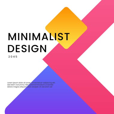 Beyaz Pembe ve Mor Arkaplan Minimalist Gradyan Stili Posta, Arkaplan, Banner, Ad, Promo, Davetiye, Etc