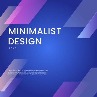 Mavi ve Mor Violet Zarif Geometrik Arkaplan Posta, Arkaplan, Banner, Ad, Promo, Davetiye, Etc