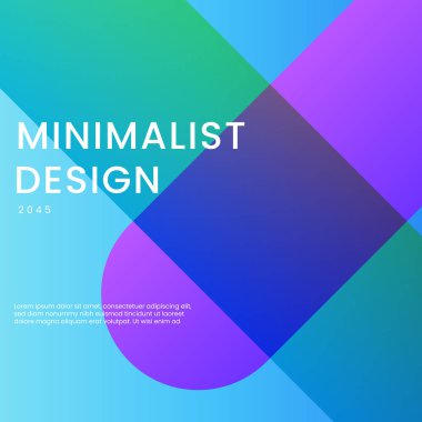 Mavi Yeşil ve Mor Menekşe Soyut Modern Arkaplan Posta, Arkaplan, Banner, Ad, Promo, Davetiye, Etc