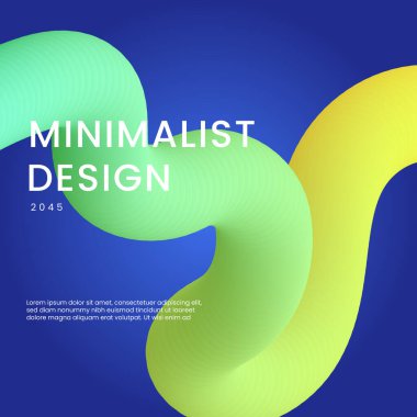 Mavi Yeşil ve Sarı Arkaplan Minimalist Gradyan Biçimi Posta, Arkaplan, Banner, Ad, Promo, Davetiye, Etc