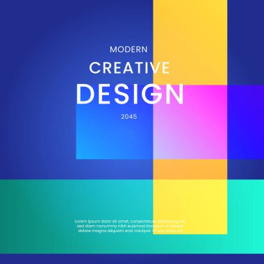 Renkli Gradyan Arkaplan Modern Tasarım Posta, Arkaplan, Sancak, Ad, Promo, Davetiye, Etc