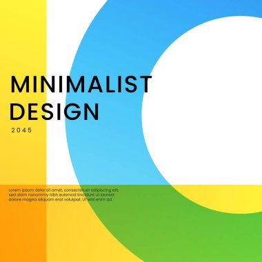 Mavi Beyaz ve Sarı Soyut Modern Arkaplan Posta, Arkaplan, Banner, Ad, Promo, Davetiye, Etc