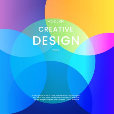 Renkli Gradyan Arkaplan Modern Tasarım Posta, Arkaplan, Sancak, Ad, Promo, Davetiye, Etc