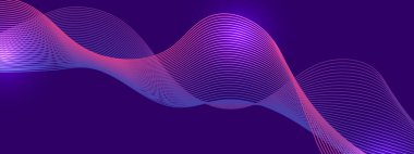 Akan Neon girdapları ve parıltıları olan soyut bir arkaplan. Yaratıcı ve Teknolojik Temalar İçin Mükemmel