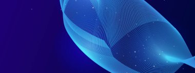 Canlı Arkaplanda Soyut Renkli Dalga