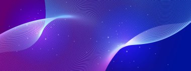 Zengin Bir Arkaplanda Canlı Soyut Dalga Tasarımı, Dinamik ve Fütürist Bir His Oluşturma, Dijital Sanat, Arkaplan ve Yaratıcı Projeler İçin Mükemmel