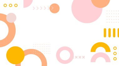 Modern Şekilli Soyut Geometrik Arkaplan. Tasarım Projeleri ve Yaratıcı Sunumlar için İdeal