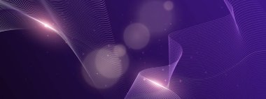 Canlı Arkaplanda Soyut Renkli Dalga