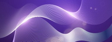 Renkli Soyut Dalga Arkaplan Modern Teknolojisi