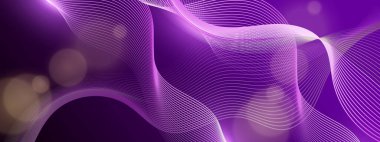 Canlı Arkaplanda Soyut Renkli Dalga