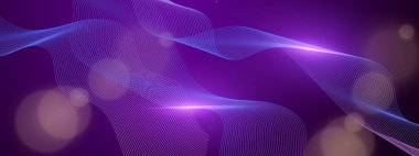 Teknoloji arka planında soyut Akışkan Dalga Tasarımı. Dijital Sanat Sunumları, Yaratıcı Projeler ve Tasarım İlhamları için Mükemmel