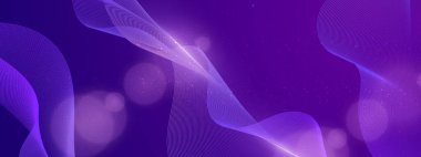 Canlı Arkaplanda Soyut Renkli Dalga