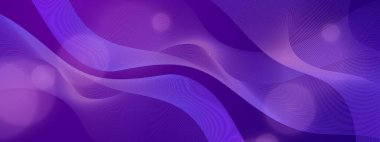 Modern Arkaplanda Soyut Dalga Şablonu Gradyan Renkleri. Modern tasarımlar, teknoloji temaları veya yaratıcı projeler için ideal