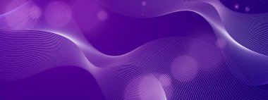 Arkaplanda Canlı Soyut Işık Dalgaları