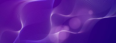 Teknoloji arka planında soyut Akışkan Dalga Tasarımı. Dijital Sanat Sunumları, Yaratıcı Projeler ve Tasarım İlhamları için Mükemmel