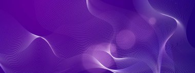 Modern Arkaplanda Soyut Dalga Şablonu Gradyan Renkleri. Modern tasarımlar, teknoloji temaları veya yaratıcı projeler için ideal