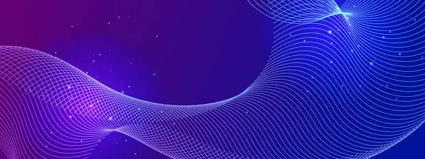 Zengin Bir Arkaplanda Canlı Soyut Dalga Tasarımı, Dinamik ve Fütürist Bir His Oluşturma, Dijital Sanat, Arkaplan ve Yaratıcı Projeler İçin Mükemmel