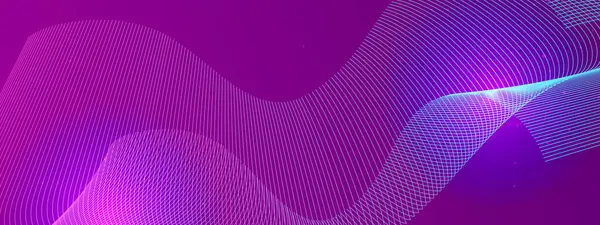 Arkaplanda Canlı Soyut Işık Dalgaları