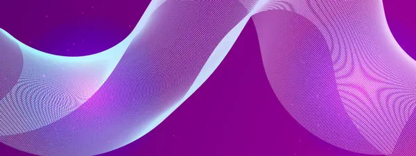 Arkaplanda Parlayan Soyut Dalgalar