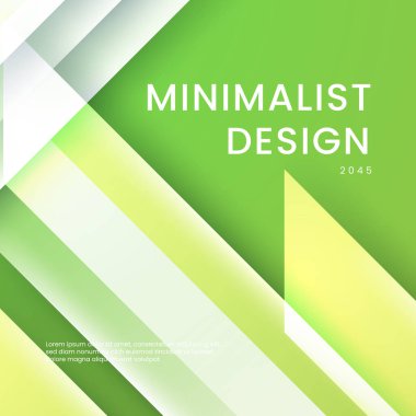 Green White ve Yellow Gradyan Modern Tasarım Posta, Arkaplan, Banner, Ad, Promo, Davetiye, Etc