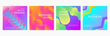 Posta, Arkaplan, Banner, Ad, Promo, Davetiye, Etc için Renkli Şık Geometrik Arkaplan İdeal