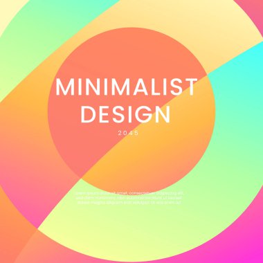 Turuncu ve Yeşil Soyut Modern Arkaplan Posta, Arkaplan, Banner, Ad, Promo, Davetiye, Etc