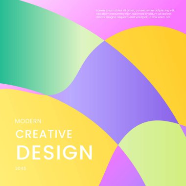 Gradyanlı Renkli Geometrik Arkaplan Posta, Arkaplan, Banner, Ad, Promo, Davetiye, Etc