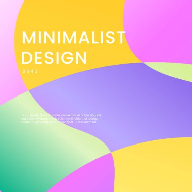 Renkli Modern Soyut Arkaplan İdeal Posta, Arkaplan, Sancak, Ad, Promo, Davetiye, Etc