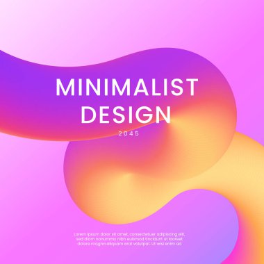 Orange and Purple Violet Minimalist Gradyan Stili Posta, Arkaplan, Banner, Ad, Promo, Davetiye, Etc