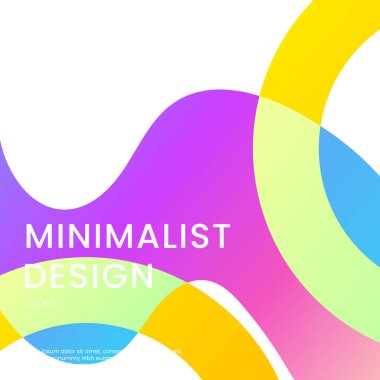 Beyaz Sarı ve Mor Menekşe Soyut Modern Arkaplan Posta, Arkaplan, Banner, Ad, Promo, Davetiye, Etc