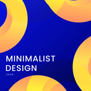 Mavi ve Sarı Soyut Modern Arkaplan Posta, Arkaplan, Banner, Ad, Promo, Davetiye, Etc