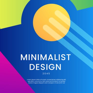 Renkli Gradyan Arkaplan Modern Tasarım Posta, Arkaplan, Sancak, Ad, Promo, Davetiye, Etc