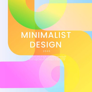 Renkli Gradyan Arkaplan Modern Tasarım Posta, Arkaplan, Sancak, Ad, Promo, Davetiye, Etc